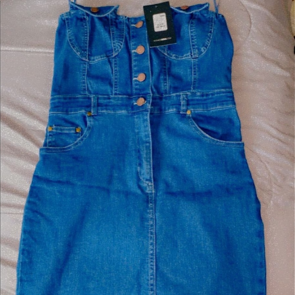 denim dress